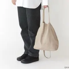 Morphee　3WAY MIDIUM TOTE ロング　グレーM ユニセックス