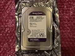 WesternDigital製2TB HDD WD22PURZ 使用:3時間