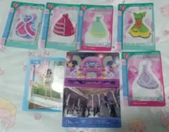 ラブ&ベリー ぷちスタンドディスプレイクリアカード 8枚セット