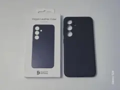 【傷アリ】Galaxy S24 ヴィーガンレザーケース ダークパープル