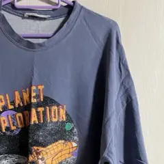 PLANET EXPLORATION オーバーサイズTシャツ 古着 Tシャツ
