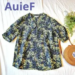 AuieFアウィーエフ小花柄ブラウス