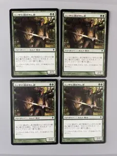 MTG ニッサに選ばれし者　日本語　4枚