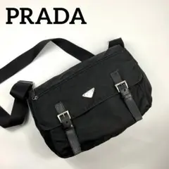 高級品✨ PRADA プラダ ショルダーバッグ ブラック 斜め掛け◎ ナイロン