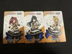 新品 学園アイドルマスター バナパスポート花海咲季 月村手毬 藤田ことね 学マス