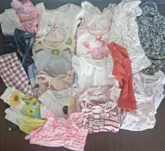 （お得）まとめ売り80～90 女の子　たくさん　着替え　夏　半袖