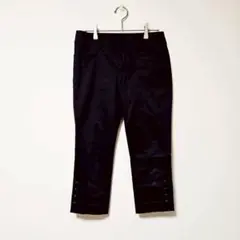 極美品✨【UNIQLO】ユニクロ アンクルパンツ サイドボタン W61
