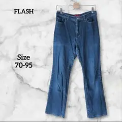 FLASH フラッシュ ブーツカット デニムパンツ ジーパン L位