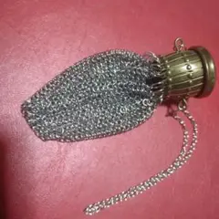シルバー メッシュ小銭入れ