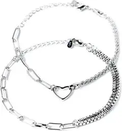 【ギフトボックス付】 ペアブレスレット アクセサリー プレゼント カップルa1