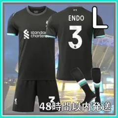 Lサイズ 24-25 サッカー ユニフォーム 遠藤 リバプール レプリカ