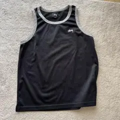 Stussy ブラック タンクトップ