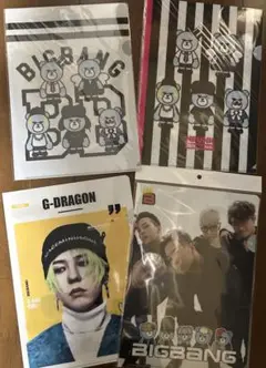 bigbang クリアファイル4枚セット