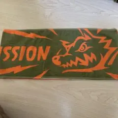 man with a mission/マンウィズマフラータオル カーキ×オレンジ