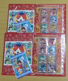 ◎新品【妖怪ウォッチ スペシャルホルダー＆キラシール＆ポストカード】２個セット