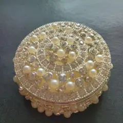 Francfranc　小物入れ　アクセサリー　生活雑貨　ラインストーン