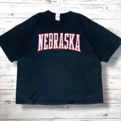 GILDAN ギルダン Tシャツ デカロゴ NEBRASKA XXL 0275