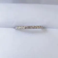 ヴァンドーム青山 ダイヤモンド エタニティ リング Pt950 0.18ct