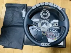 N-STYLE GOODGUN ステアリングホイール N-STYLE×GoodGunオリジナル バックスキンステアリング | 車輌の