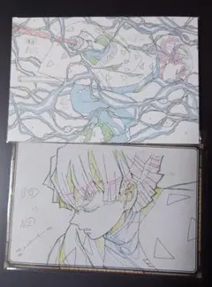 鬼滅の刃 我妻善逸 原画 ポストカード 2枚セット