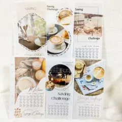 cafe time Safari A6 saving リフィルバインダー貯金韓国