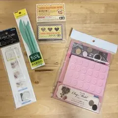PADICO Clay Mold & テクスチャーツール セット