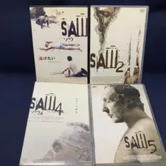 SAW ソウ DVD4点セット 1、2、4、5