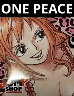 ONE PEACE ワンピース　ナミ　スクエアミニ缶バッジ