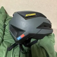 ATOMIC スキー用ヘルメット グレー