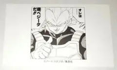 ドラゴンボール ベジータ 名刺カード その2 ジャンプショップ
