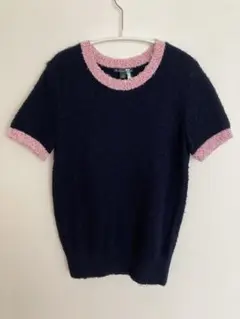 【美品】ブルックスブラザーズ　ニット半袖セーター S クリーニング済み