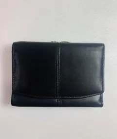 ✨美品✨黒 レザー 三つ折り財布