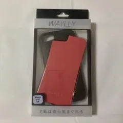 WAYLLY iPhone用ソフトケース 赤