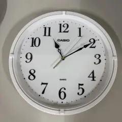 【ジャンク品】CASIO LW105 ホワイト掛時計