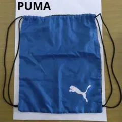 プーマ ナップサック シューズバッグ 巾着プ ーマ 青 黒 ナイロン PUMA