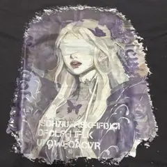 新品 目隠し ゴシック ガール Tシャツ アニメ