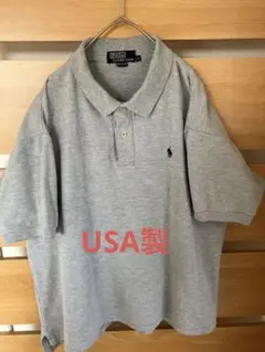 ラルフローレン　ポロシャツ　USA製
