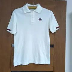 レディース　Sergio Tacchini ホワイト テニスポロシャツ