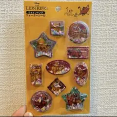 【新品未使用！当日発送】Disney ライオンキング ウォーターシール シール