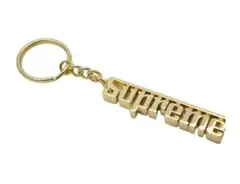 Supreme Grand Prix Keychain キーホルダー ゴールド