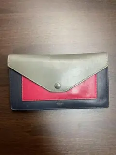 【値下げ中!】セリーヌ レター型長財布 2014 マルチカラー