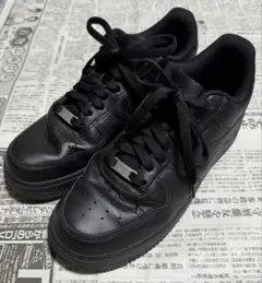 NIKE エアフォース1 ブラック 27cm