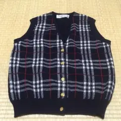 Burberrys バーバリー ノバチェック ウール ベスト
