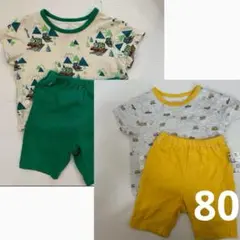 ユニクロ ドライパジャマ 80