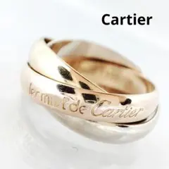 Cartier カルティエ トリニティ スリーカラー 750 リング ジュウル