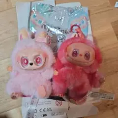 LABUBU ラブブ　エナジーシリーズ　ぬいぐるみペンダント　LOVE　セット