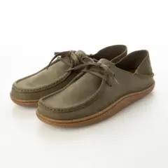 CLARKS Pilton Wallabee Dark Olive NUBUCK
