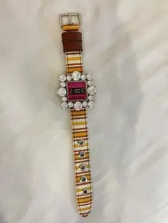 miumiu コレクション 時計風ブレスレット