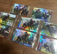 サラブレッドホースコレクション ツインウエハース 8枚セット