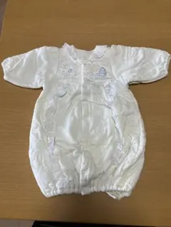 ホワイトロンパース 50〜70cm